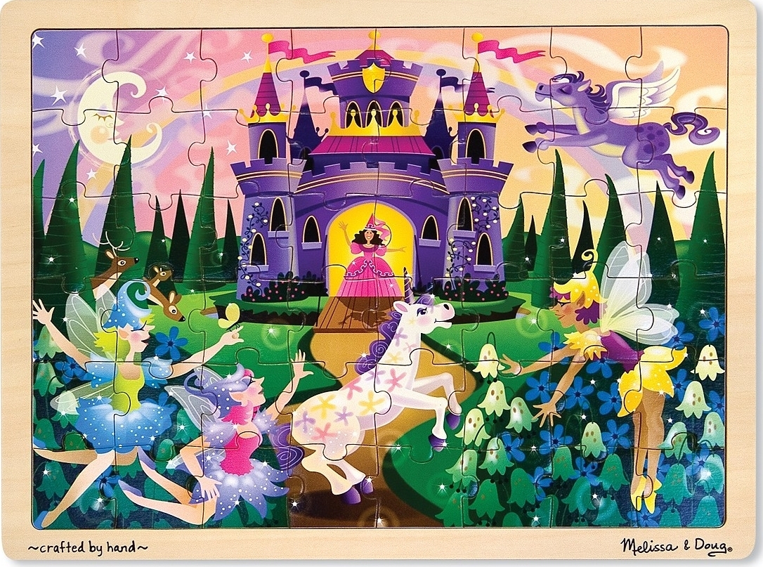 Melissa & Doug: Fairy Fantasy Jigsaw Puzzle - 48 Pieces image