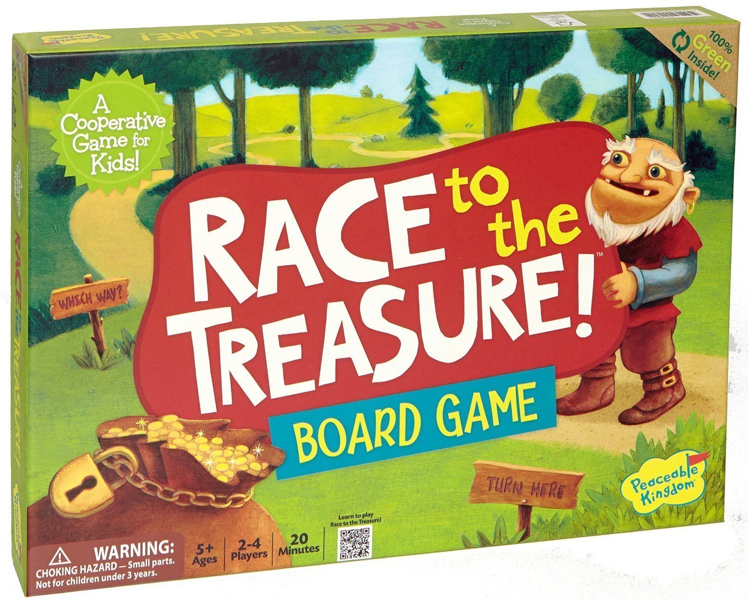 Peaceable Kingdom: Race to the Treasure! - Cooperative Game image