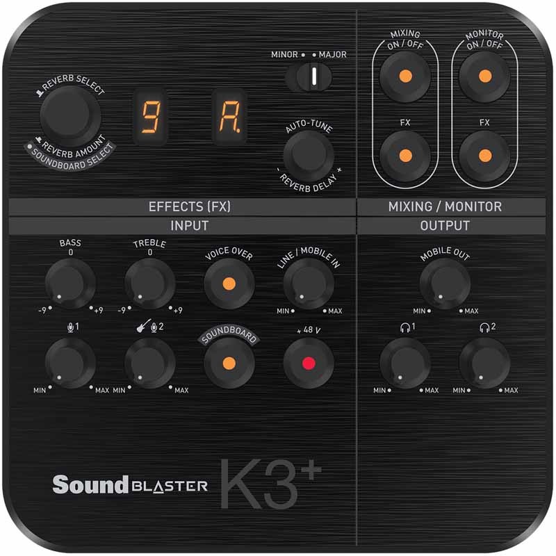 Creative SoundBlaster K3+Mixer