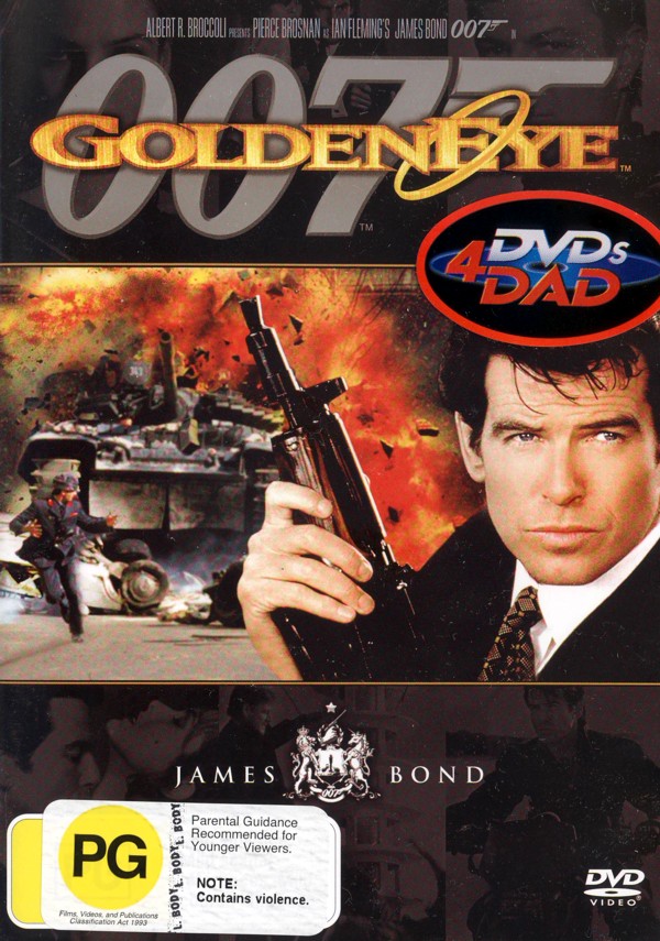James Bond - Goldeneye on DVD image