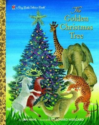 Big Lgb:the Golden Christmas Tree by Jan Wahl image