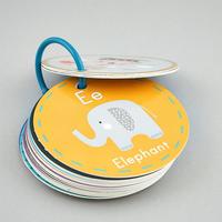 Floss /& Rock Alphabet Flash Cards A is for Anchor Educational Learning Toy Gift