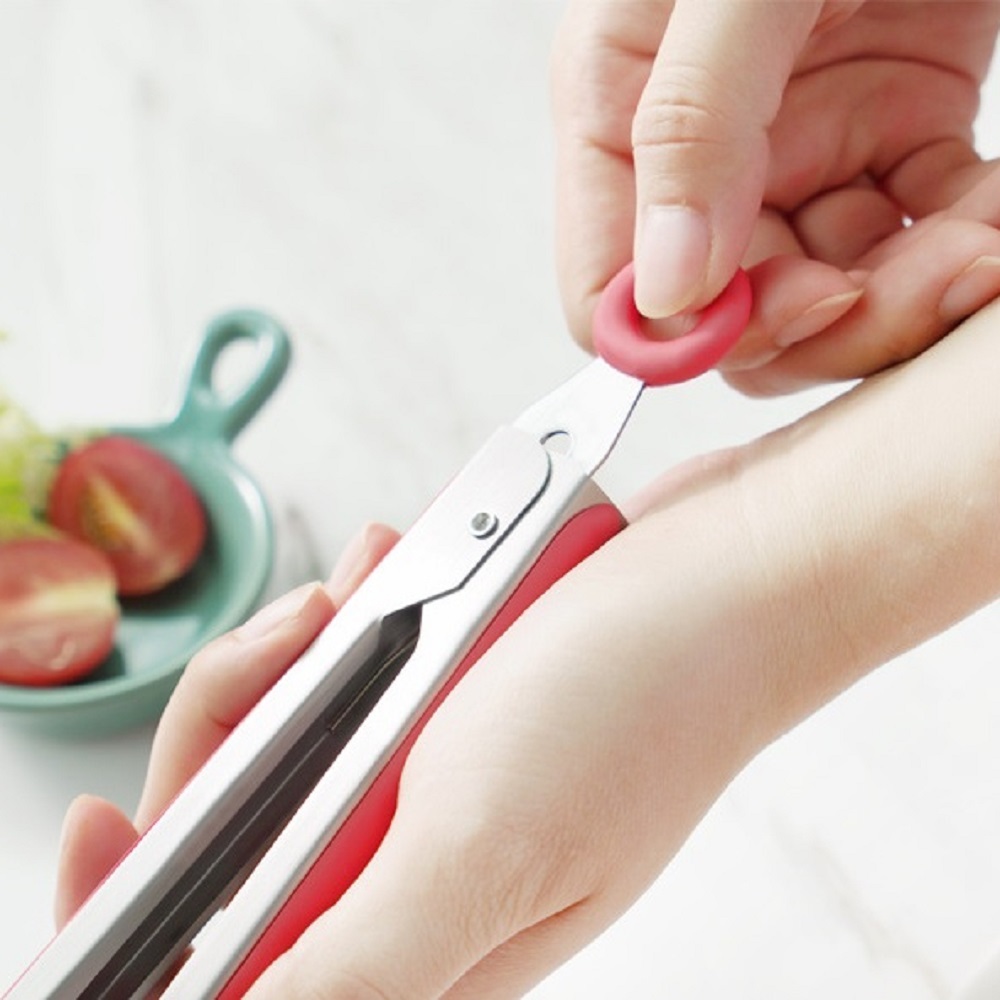 Ape Basics: Stainless Steel Cooking Tongs (Set of 2) image