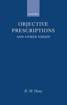 Objective Prescriptions by R.M. Hare image
