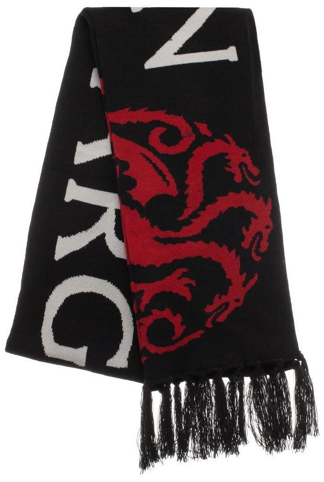 Game of Thrones: Knit Scarf - House Targaryen