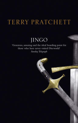 Jingo (Discworld - City Watch) (black cover) by Terry Pratchett image