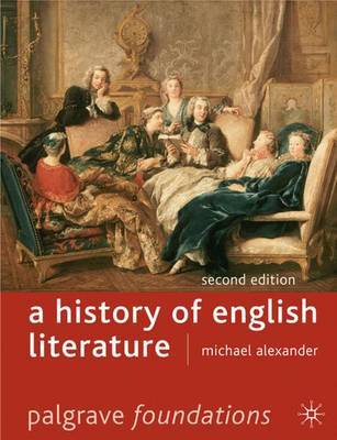 A History of English Literature by Michael Alexander image