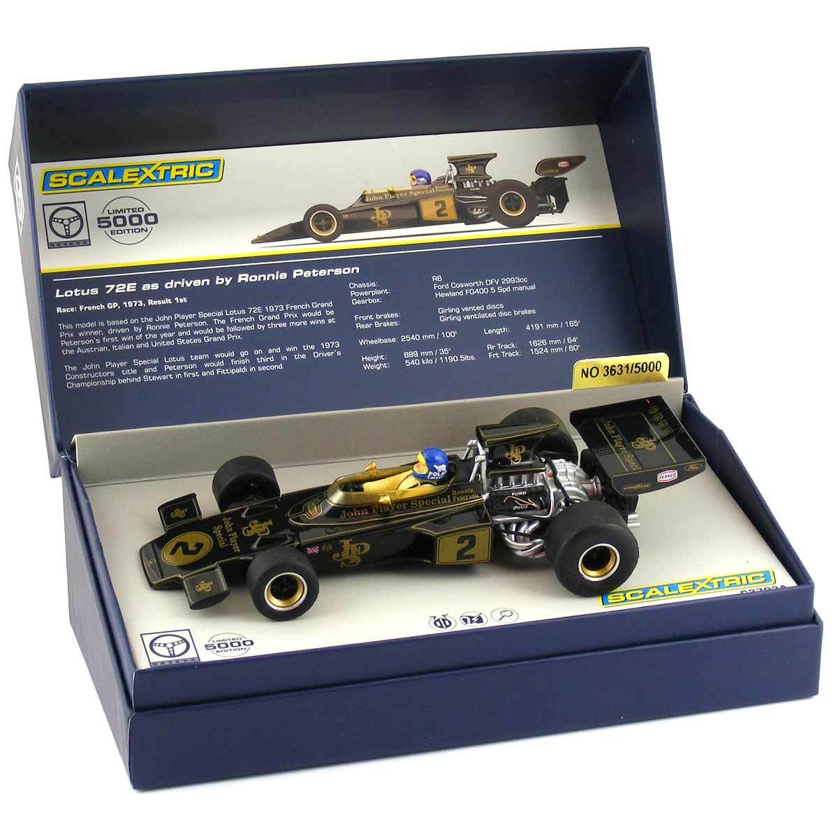 Scalextric: Legends Team Lotus 72 (Black/Gold)