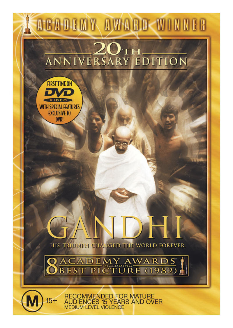 Gandhi on DVD image