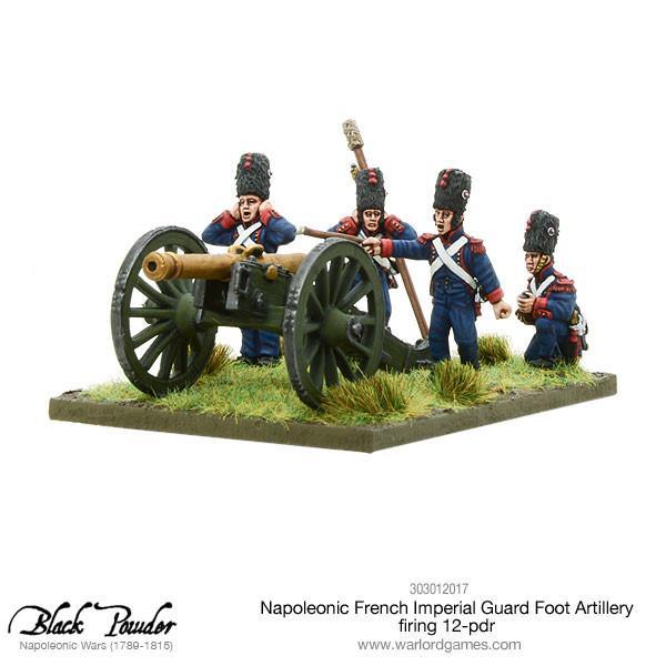 Napoleonic French Imperial Guard Foot Artillery 12 pdr