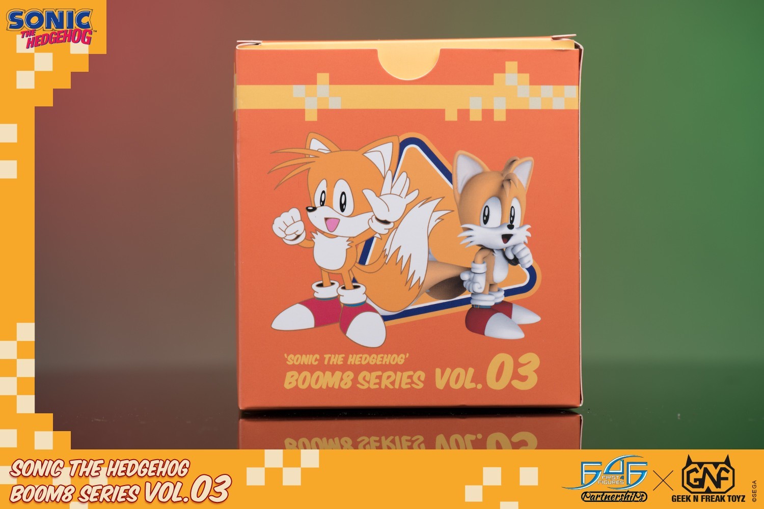 Sonic the Hedgehog: Tails - 3" Boom8 Figure