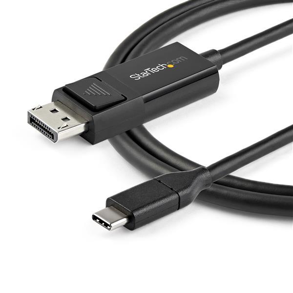 1m StarTech USB-C to DisplayPort 1.2 