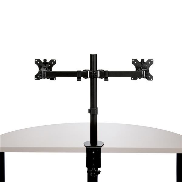 StarTech Dual Monitor Crossbar Desk Mount Arm Steel at Mighty Ape NZ