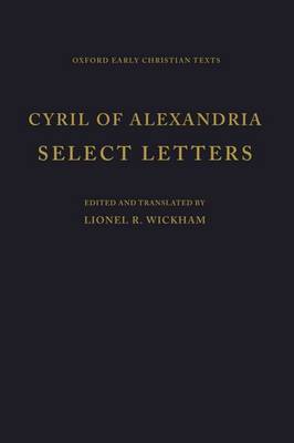 Selected Letters by Cyril of Alexandria image