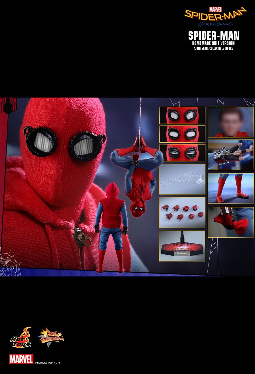 Spider-Man: Homecoming: (Homemade Suit Ver.) - 12" Articulated Figure image