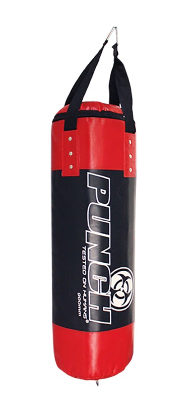 Punch: Urban Boxing Bag - 90 x 30cm (Black/Red) image