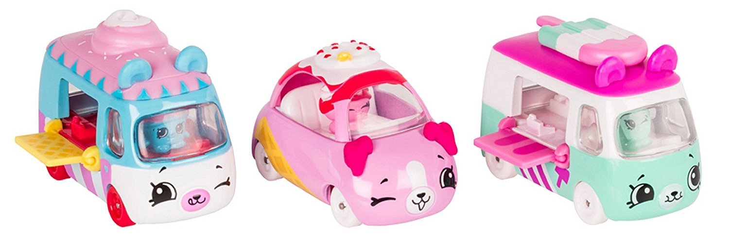Shopkins: Cutie Cars 3-Pack - Freezy Riders image