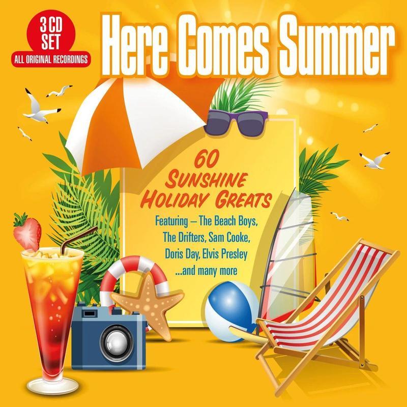 Here Comes Summer - 60 Sunshine Holiday Greats on CD by Various Artists