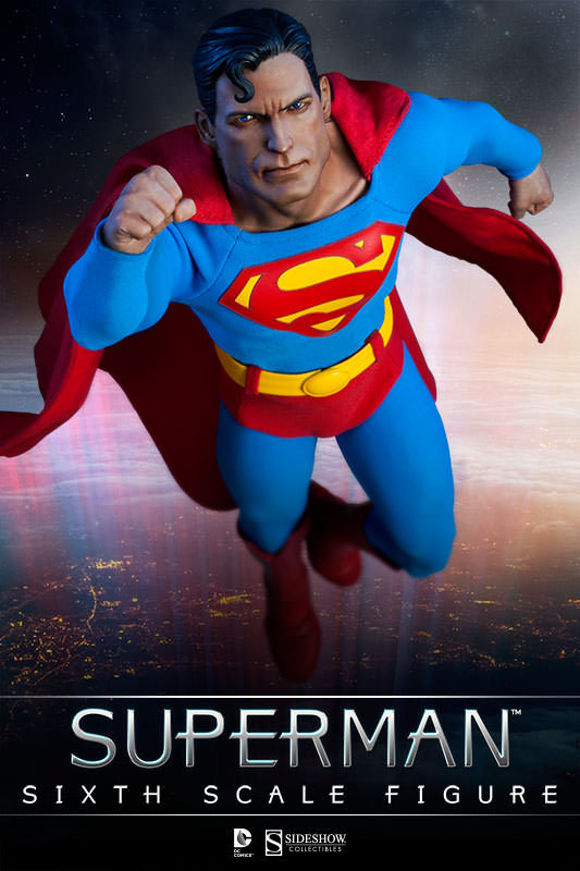Superman Comic Style 12" Action Figure image