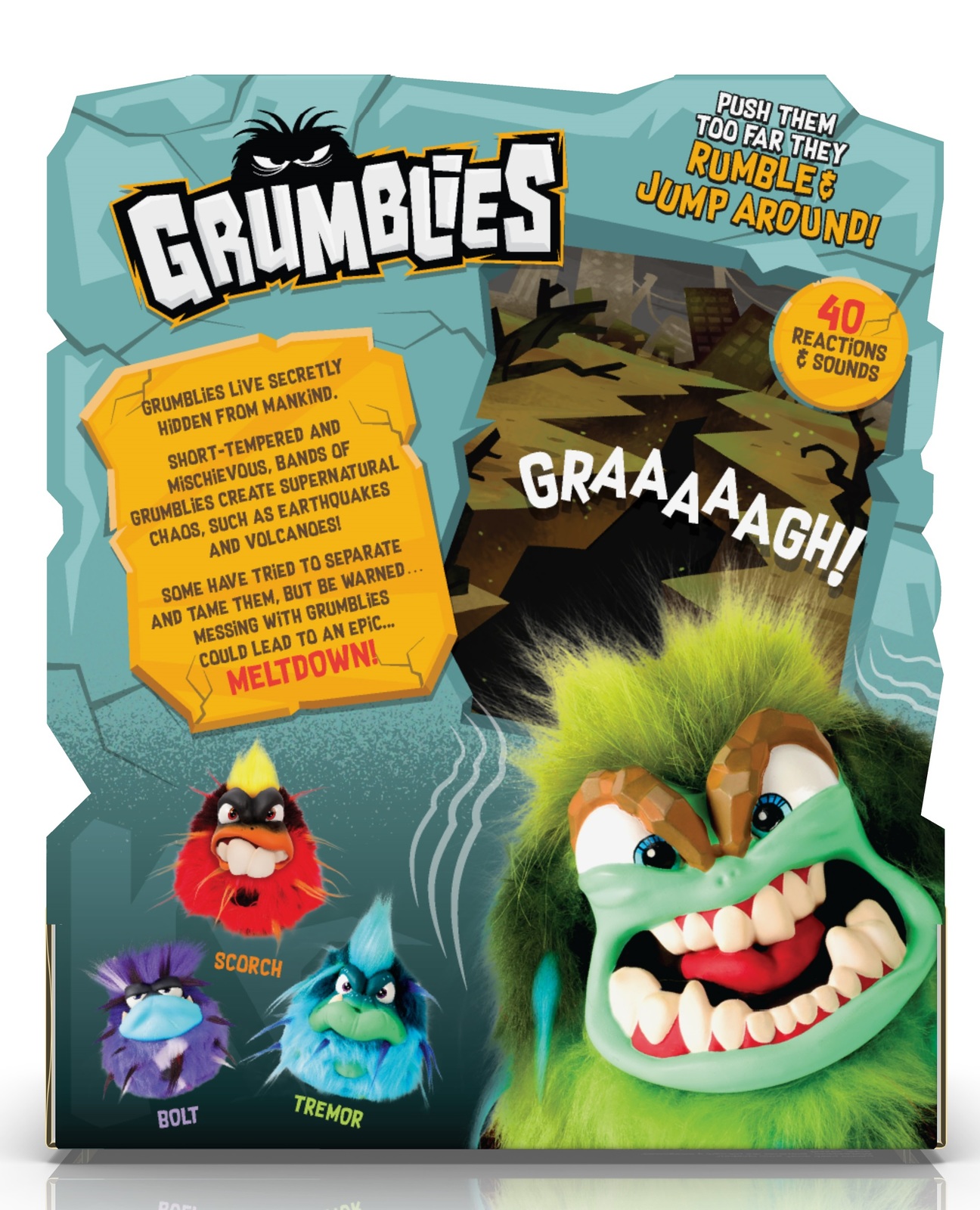 Grumblies: Rumbling Plush - Tremor image