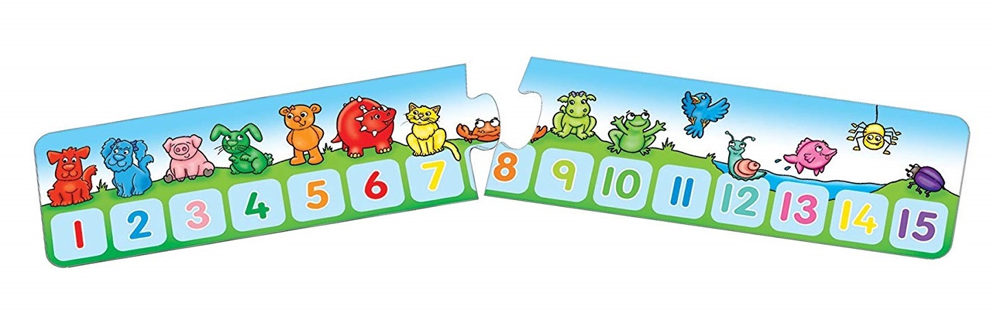 Orchard Toys: One Dog, Ten Frogs - Matching Game image