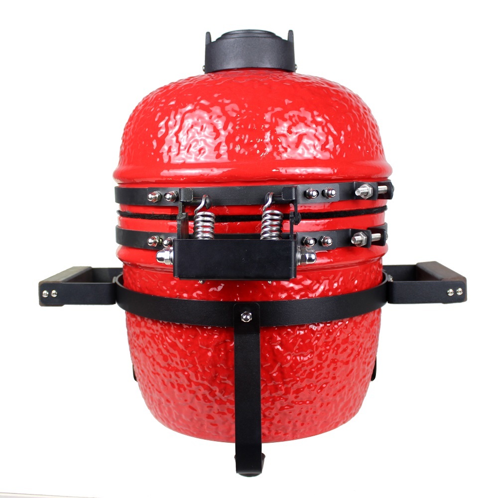 Buy Gorilla Kamado Ceramic Portable Grill BBQ (Red) 13" at Mighty Ape NZ