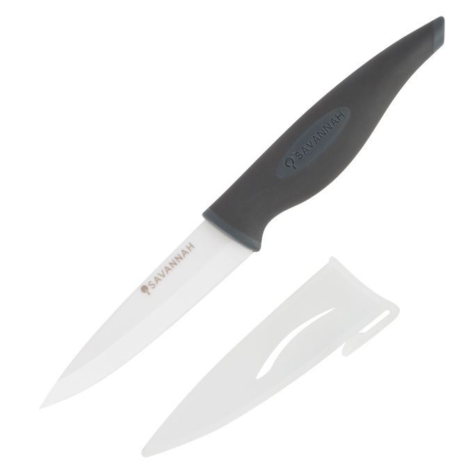 Savannah Ceramic Utility Knife Black at Mighty Ape NZ