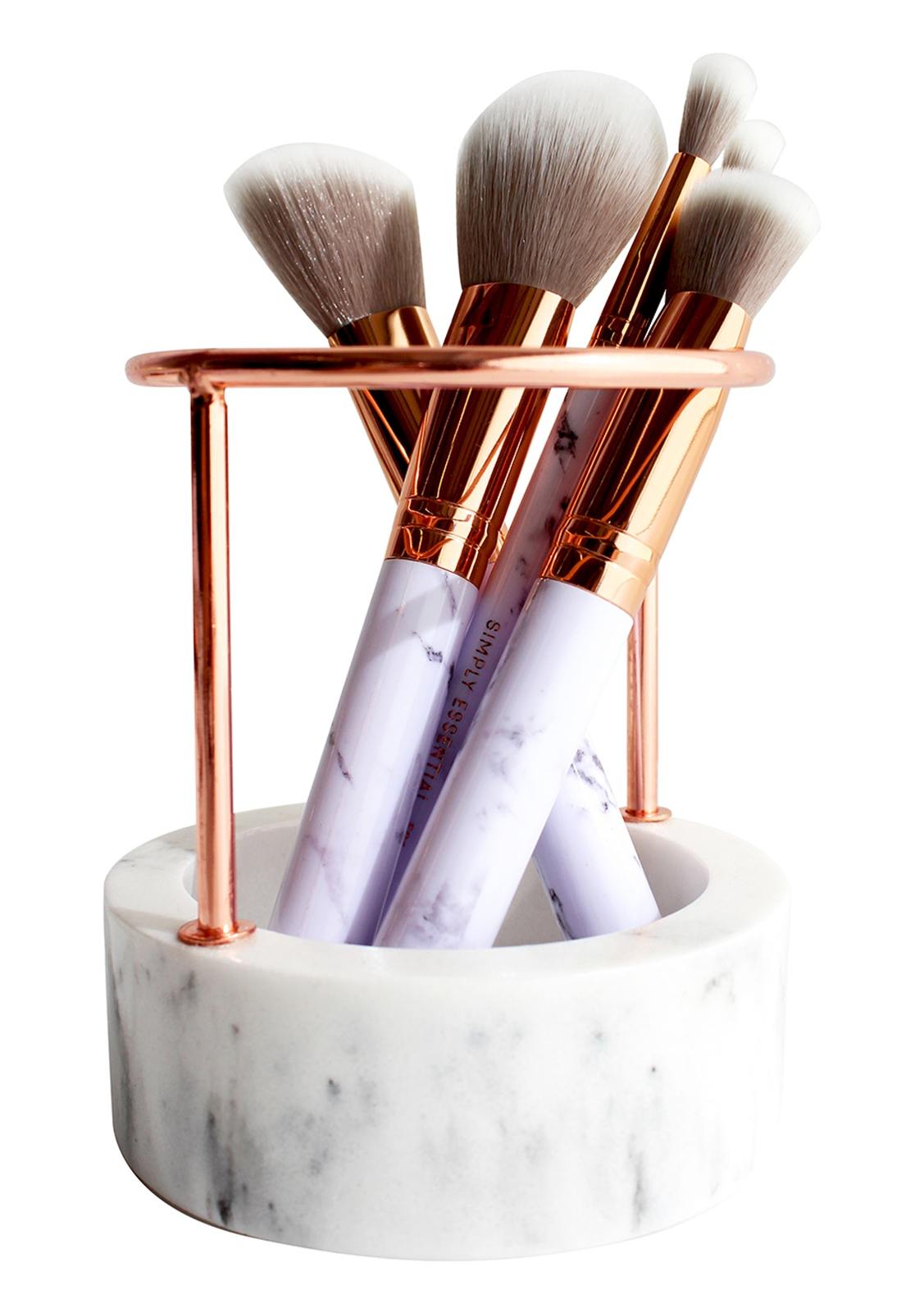 Simply Essential Rose Gold Brush Stand image