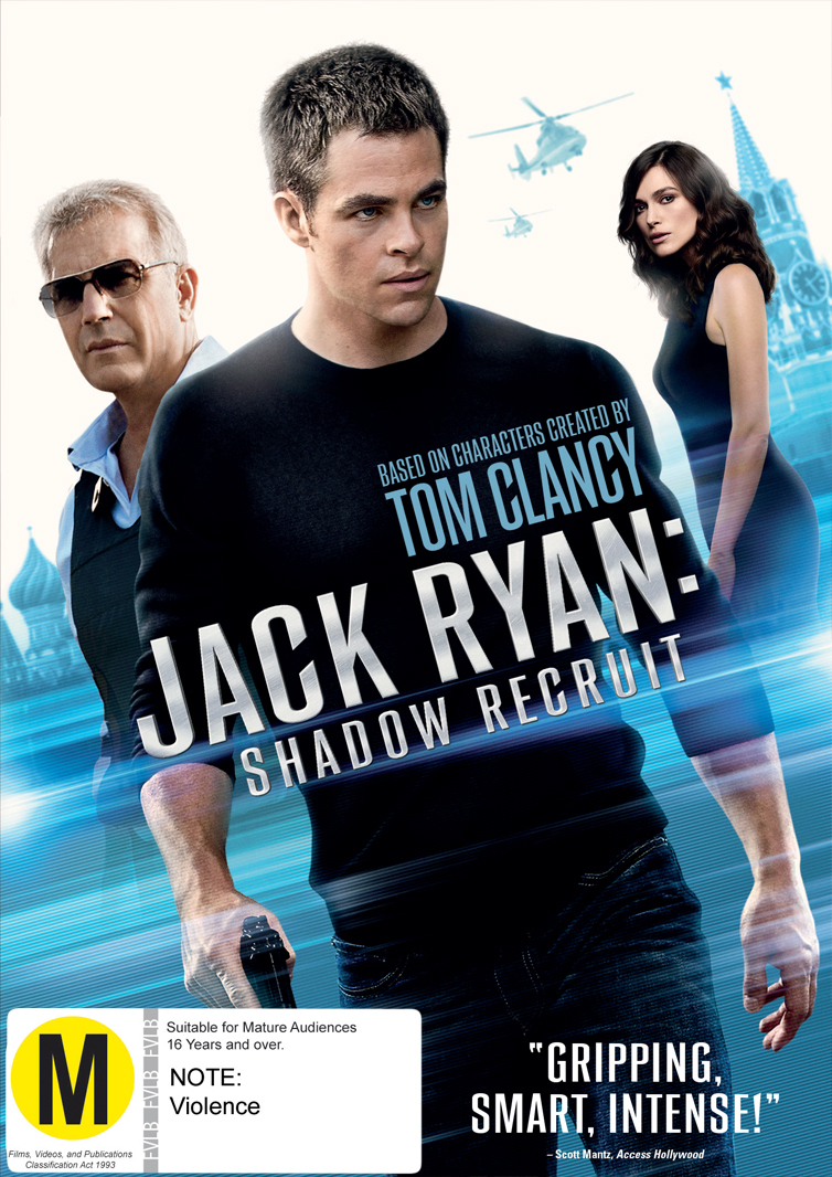 Jack Ryan: Shadow Recruit on DVD