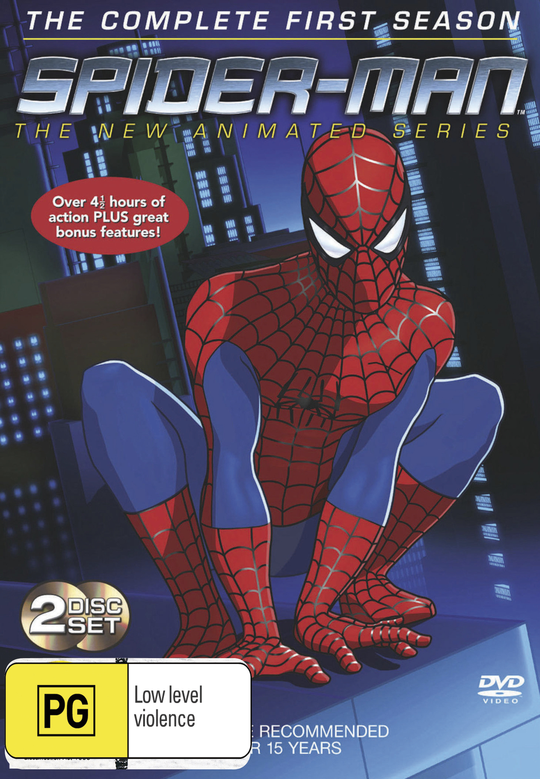 Spider-Man - The Animated Series: Complete Season 1 (2 Disc Set) on DVD image