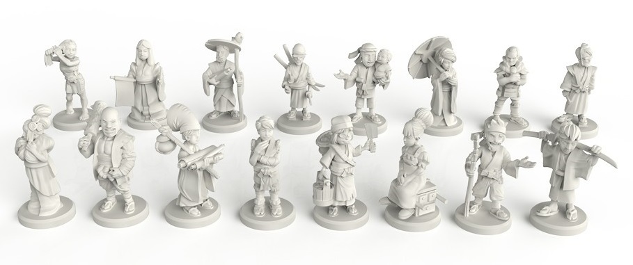 Tokaido: Matsuri Miniatures image
