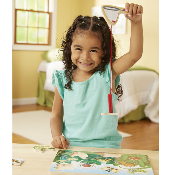 Melissa & Doug: Bug-Catching Magnetic Puzzle Game image