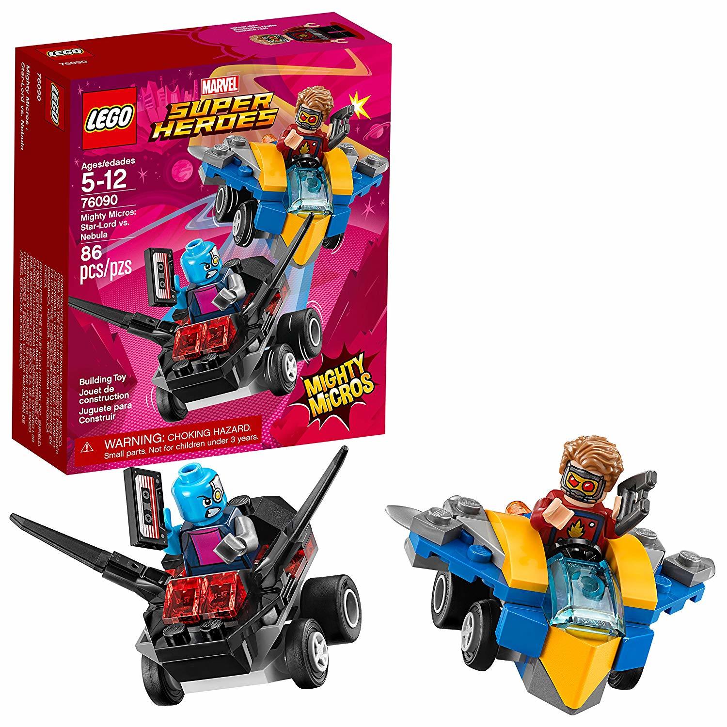 LEGO Super Heroes: Mighty Micros - Star-Lord vs. Nebula (76090)