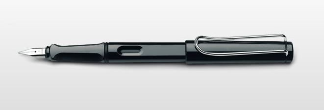 Lamy safari Fountain Pen - Shiny Black (Medium) image