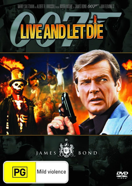 James Bond - Live and Let Die on DVD image