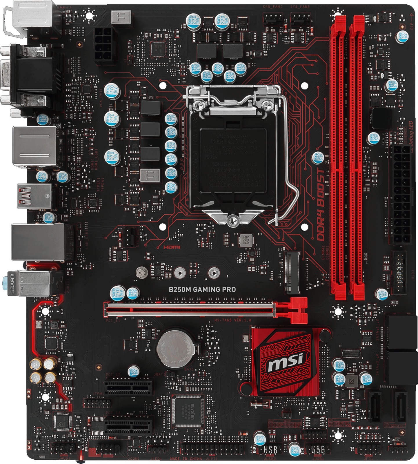 MSI B250M Gaming Pro Motherboard image