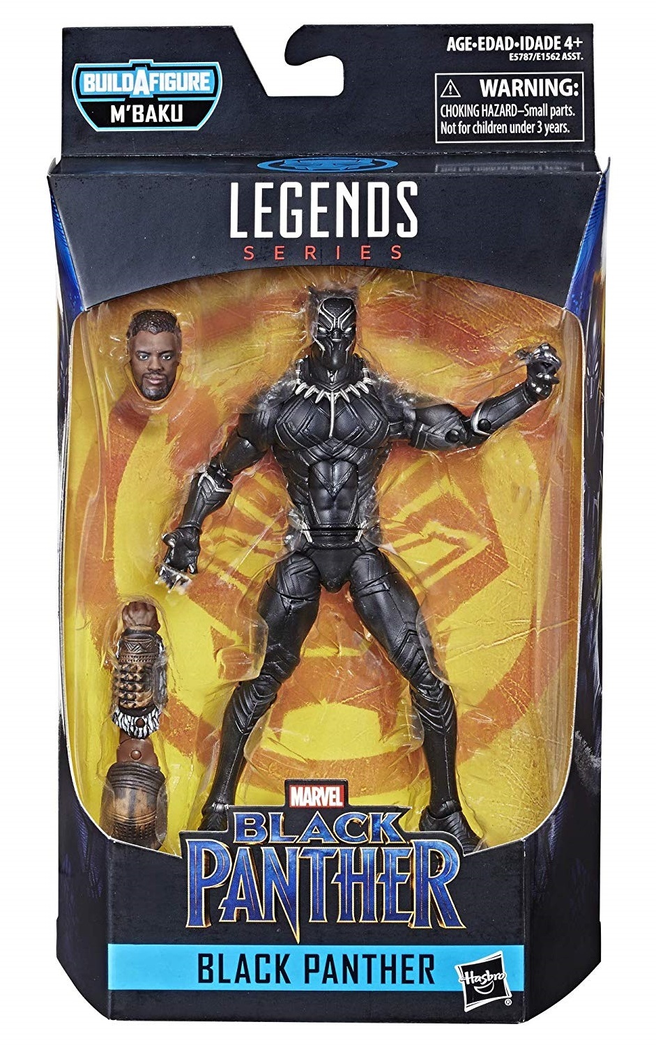 Black Panther (Unmasked) - 6" Action Figure image