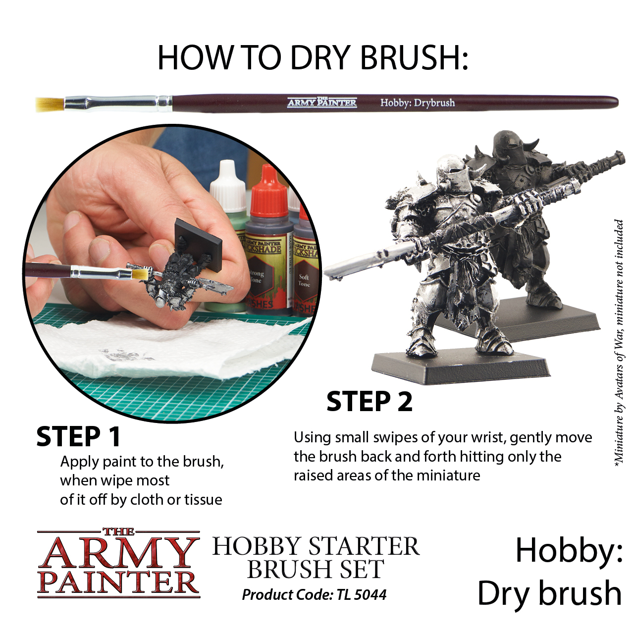 Army Painter Hobby Starter Brush Set image