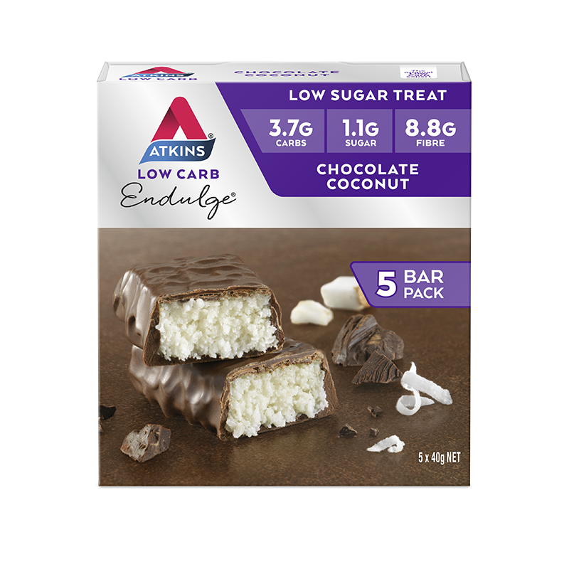 Atkins Endulge Bars - Chocolate Coconut (5 x 40g) image