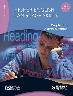 English Language Skills for Higher English by Mary M. Firth image