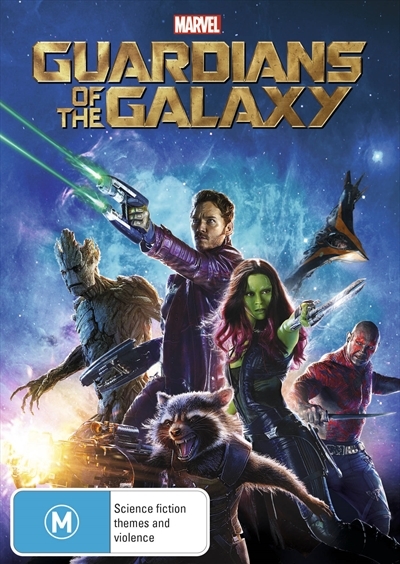 Guardians of the Galaxy on DVD image