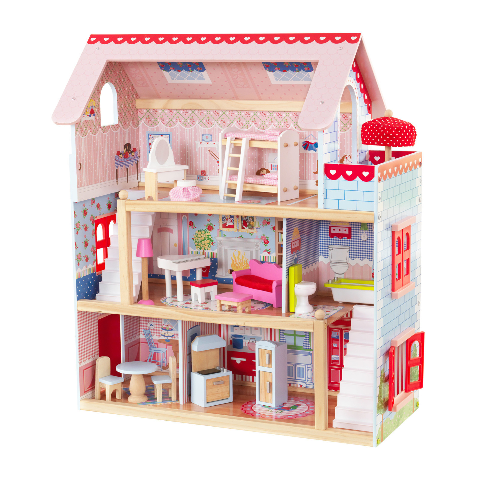 Buy KidKraft Chelsea Doll Cottage Dollhouse at Mighty Ape NZ