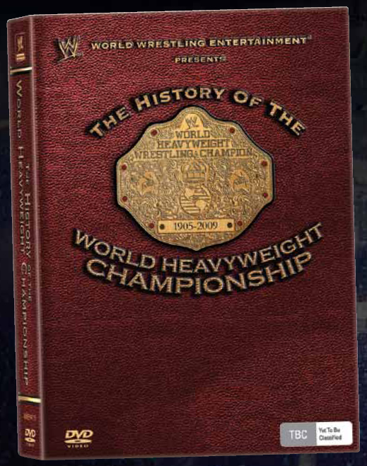 WWE - The History of the World Heavyweight Championship (3 Disc Set) on DVD image