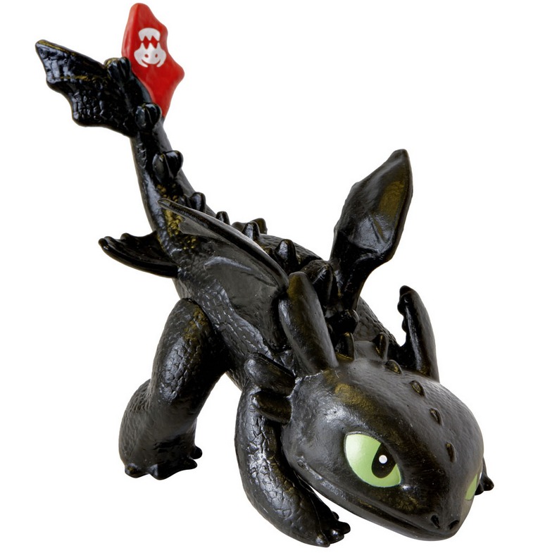Buy Dragons Toothless The Night Fury Mini (Red Tail) at Mighty Ape NZ