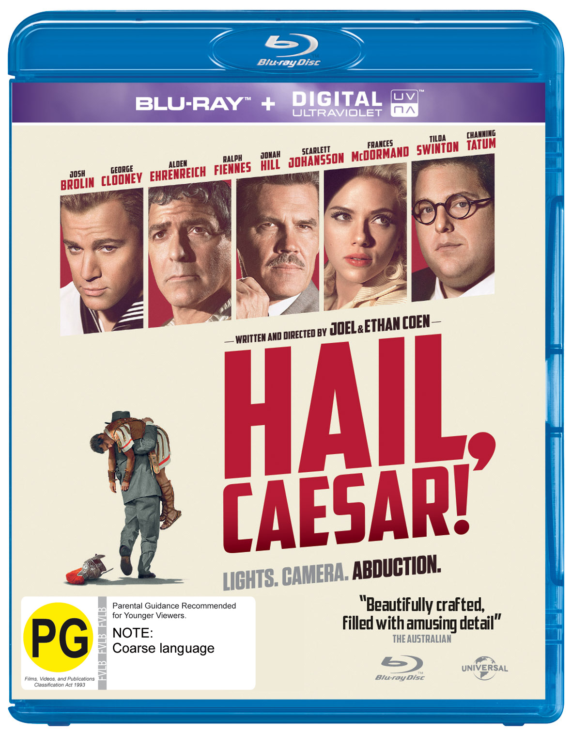 Hail Caesar! on Blu-ray, UV image