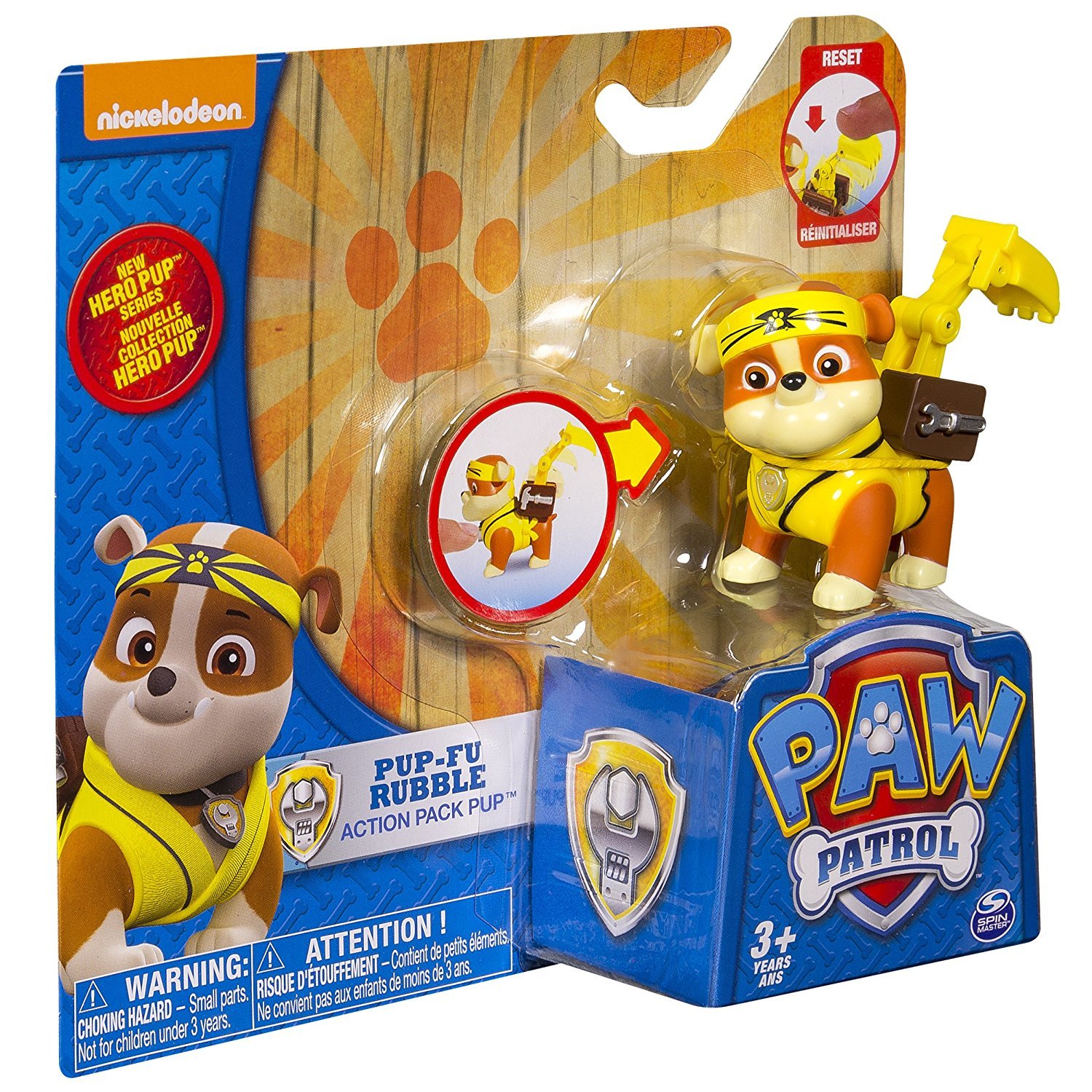 Paw Patrol: Hero Action Pup - Pup-Fu Rubble