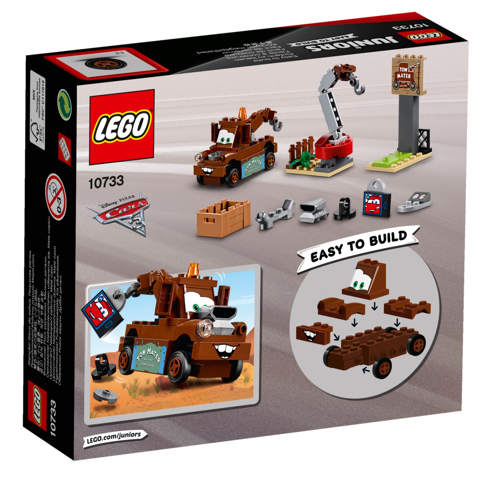 LEGO Juniors - Mater's Junkyard (10733) image