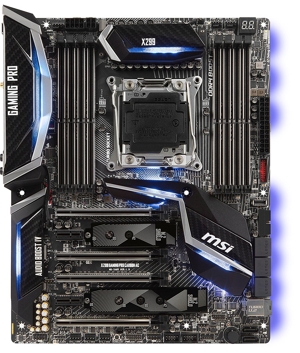 MSI X299 Gaming Pro Carbon AC-WIFI Motherboard