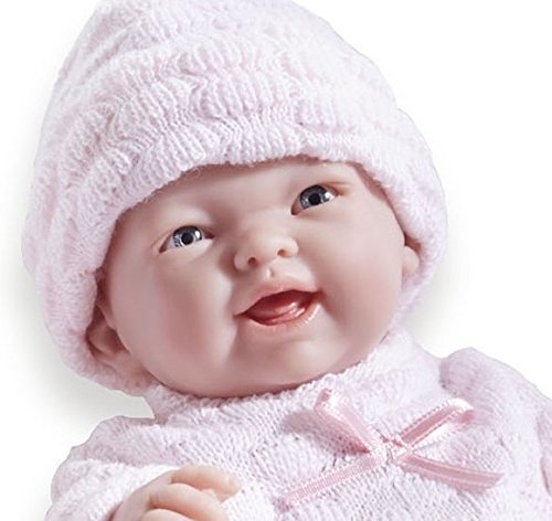 Mini La Newborn: Real Girl Baby Doll - Pink (24cm) image