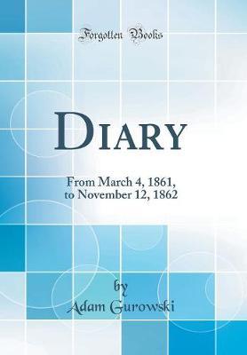 Diary by Adam Gurowski image